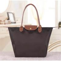 Bolso plegable de nylon con asa superior para mujer，estilo clásico，tamaño 42*27*19CM - details 9