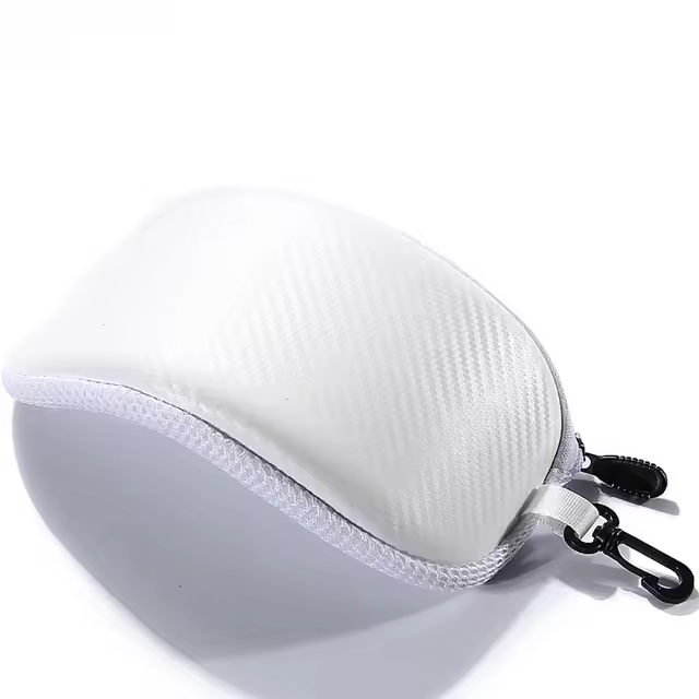 Funda protectora para gafas de esquí y nieve (sin gafas), antigolpes, impermeable, caja de gafas para motocicleta, bolsa de carcasa dura con cremallera de almacenamiento - 1