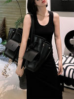 Bolsa de mano Neutral Spice Girl, nueva, de gran capacidad, para viajes diarios, de cuero, estilo punk, con cierre y asa de ala. - details 20