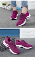 Zapatos para correr de marca, zapatillas transpirables para mujer, zapatos deportivos de verano de malla ligera con cojín de aire para mujer, zapatos de entrenamiento con cordones para exteriores - details 15