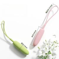 Bola de estimulación de salto de silicona mujeres juguetes de placer USB carga 7 frecuencia privacidad masajero huevo - details 5