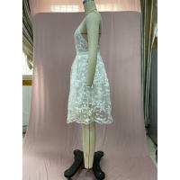 Vestido Largo con Escote en V y Espalda Descubierta para Mujer 2025 - details 6