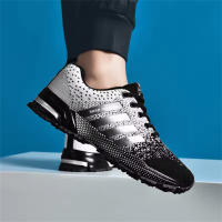 Zapatillas de correr transpirables para hombre y mujer, zapatos deportivos ligeros para exteriores, calzado de entrenamiento atlético cómodo - details 19