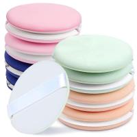 10 piezas de almohadillas redondas para base de maquillaje, cojín de aire, 4 colores, Material de poliuretano de látex, tamaño 6cm - details 1