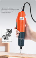 Destornillador eléctrico Industrial con enchufe directo, taladro de alta velocidad, par ajustable con brocas, magnetizador, 220V - details 3