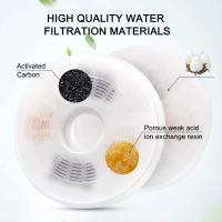 Filtros de fuente de agua para gatos, reemplazo de filtro de fuente para mascotas, Compatible con Catit, paquete de 6 - details 1
