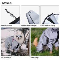 Chaqueta impermeable para perros Reflectante Solar para exteriores Ropa de abrigo para perros pequeños medianos y grandes - details 3