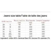 Jeans de Cargo para Hombres Pantalones de Algodón Denim Casuales con Múltiples Bolsillos - details 0