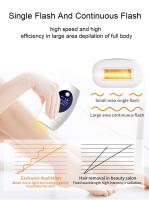 Vancostar-Depiladora láser LCD para mujeres, máquina de afeitar corporal con lámpara cambiable, IPL, 1200000 Flash, envío directo - details 2