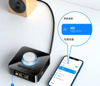 Receptor transmisor de Audio con Bluetooth, pantalla LED de M5, 3,5mm, AUX, R/L, RCA, TF/u-disk, adaptador inalámbrico estéreo, Control IR con micrófono - details 25