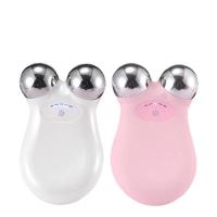 Dispositivo de belleza de microcorriente, bola mágica de doble cabezal, rodillo facial en V, r - details 19