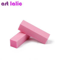 Lote de limas para manicura y pedicura, accesorios para pulir uñas, color amarillo y rosa, lote de 2 unidades - details 1