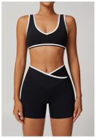 Sujetador deportivo con correa ancha para el hombro, sujetador de Yoga de una pieza resistente a los golpes, Top de Fitness al aire libre para mujer - details 30