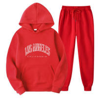 Conjunto de 2 piezas para hombre y mujer, sudadera con capucha, chándal y pantalones deportivos, pantalones deportivos con cuello redondo - details 5