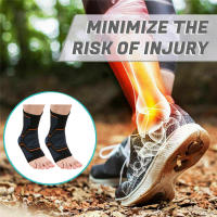 1Pair Sports Ankle Brace Foot Support Compression Sleeves Ankle Stabilizer for Fasciitis, Sprained, Foot Joint Protector - details 7