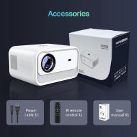 Proyector inteligente 1080P 300ANSI WIFI 2.4G + sistema Android 5G, cine en casa inteligente - details 4