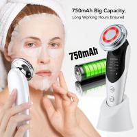 Masajeador Facial de Microcorriente EMS Terapia de Luz Roja Fotón Levantamiento Facial - details 6
