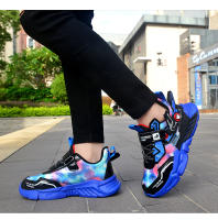 Zapatillas de correr de marca para niños y niñas, zapatos de baloncesto transpirables, zapatillas deportivas de suela gruesa antideslizantes - details 22