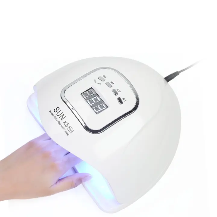 Lámpara LED UV para secado de uñas, secador de esmalte de Gel para manicura, de alta potencia, con Sensor inteligente y pantalla táctil, 12W/36W/48W/90W - 1