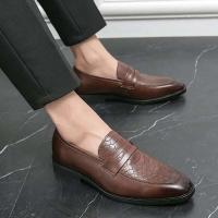 2023 zapatos de cuero del banquete de boda de los hombres del vestido del estilo de la moda de los productos más vendidos - details 6