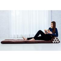 Cómodo Colchón De Suelo con Cojín De Lectura, Futón Japonés, Cama Plegable O Esterilla De Masaje Tailandés, 170 x 53 cm, Azul Claro - details 99