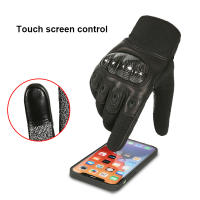 Guantes de Motocicleta de Cuero de Nivel 5 Ultrafibra de Silicona Carbono Transpirable Pantalla Táctil Antideslizante Tallas M, L, XL Cuidado de Manos - details 5