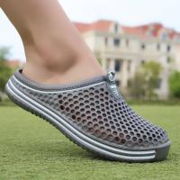 Par de zapatos para hombre, zapatos para mujer, zapatos con agujeros, zapatillas, cubierta para pies informal para exteriores, viaje ligero, cómodo y ligero - details 2