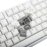 Juego de teclas XDA PBT para teclado mecánico personalizado, inglés, coreano, ruso, japonés, Apple Cherry MX - details 0