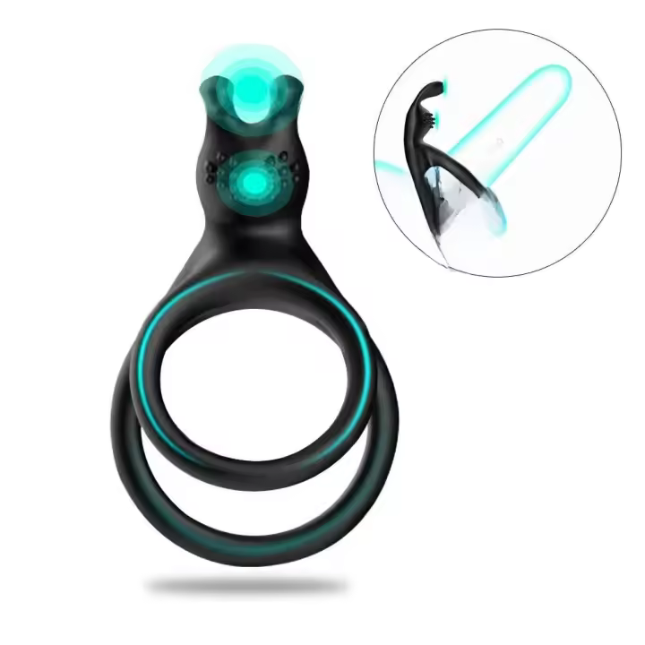Leten Anillo Vibrador Sexo Hombre Hombres Retrasar La Eyaculación Anillos De Miembro Anillo Juguetes para Adultos Sexy Shop Produts - 1