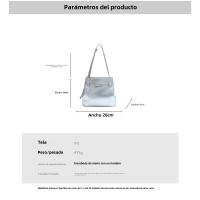 Nuevo Bolso tipo cubo Textura De Alta Gama Bolsa De Hombro Crossbody Textura Bolsa De Hombro Moda Bolsa De Mujer Portátil - details 0