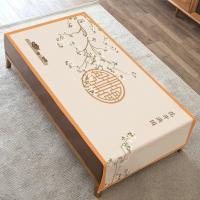 Decoración del hogar, mantel de estilo chino de 90x150cm, cubierta gruesa de PVC para mesa de té, cubierta lavable a prueba de aceite para mesa de postre, cocina - details 1