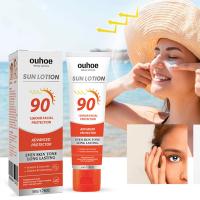 Crema Protector Solar Spf90 Bloqueador de Rayos UV Resistente a Quemaduras - details 0