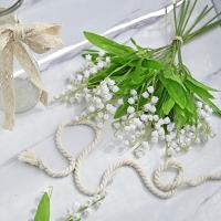6/12 Uds. 37cm lirio de campana Artificial accesorios de fotografía DIY accesorios flor Artificial flor de plástico multiescena - details 2
