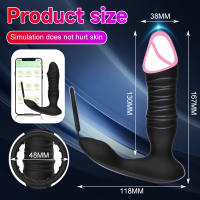 Juguete Sensorial para Adultos Enchufe Anal Vibrador para Expansión de Prostata y G-spot - details 5