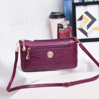 Bolsos Bandolera para Mujeres de Cuero PU Bolsas de Mensajero Femininas con Múltiples Bolsillos Bolsa de Hombro para Damas Forma Cuadrada - details 1