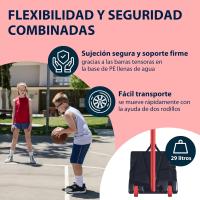 Start Soporte de Baloncesto 205 - Ajustable en altura de 165-205 cm - Canasta de baloncesto móvil con soporte para niños y adolescentes - Canasta de baloncesto para exteriores con ruedas - details 2