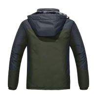 MAGCOMSEN Winter Men's Thicken Fleece Parkas Warm Waterproof Ski Snow Coat Windproof Multi-Pockets Jacket - details 25