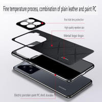 Funda protectora de lente de cámara de cuero vegano de lujo para Xiaomi 15 Pro 15, cubierta de teléfono con parachoques de PC plateada - details 1