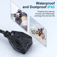 Cargador USB Tipo-C de Motocicleta 2 IN 1 Carga Rápida en Manillar Impermeable - details 12