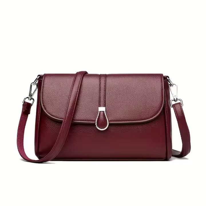 Nuevo bolso de mujer estilo 2025, bolso cruzado simple y versátil para vacaciones, bolso de hombro único de trabajo versátil para citas de moda para compras para mujer - 1