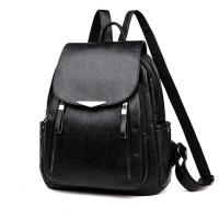 Mochila grande de viaje para mujer, bolso de mano de cuero PU, mochila escolar para niñas, mochila trasera de hombro para mujer - details 14