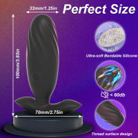 Kaelynn Plug Anal Inalámbrico Bluetooth Masajeador de Prostatea en Espiral - details 6