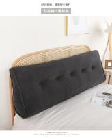 Cojín de Descanso de Cama Triangular Suave Almohada de Lectura Grande con Almohada de Espalda para Adultos - details 10