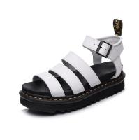 2025 Sandalias romanas con punta abierta para mujer, zapatos de playa, parte inferior gruesa, boca de pez, novedad de verano - details 3