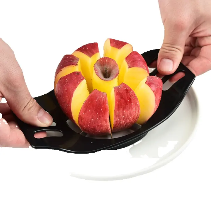 Cortador de manzanas de acero inoxidable, cortador de manzanas de 1 unidad, removedor de núcleos de manzanas, herramienta de eliminación de núcleos de frutas de cocina, utensilios de corte de cocina - 1