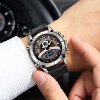 Reloj Deportivo de Lujo Premium XINEW Función Doble Tiempo Correa de Cuero - details 0