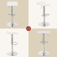 Taburetes de Cocina Giratorios 360° Altura Ajustable con Reposapiés Taburetes Altos con Asiento PVC para Comedor, Salón y Cafetería Negro+Negro - details 16