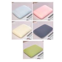Almohada de seda de hielo transpirable, almohada cómoda con núcleo para las cuatro estaciones, almohada protectora para el cuello, almohada ligera de textura suave para siesta en la oficina - details 1