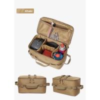 Mochila de Camping de Gran Capacidad Bolsa de Almacenamiento de Tanque de Gas para Uso al Aire Libre Bolsa de Herramientas para Uñas de Tierra Bote de Gas Utensilios de Cocina para Picnic - details 10