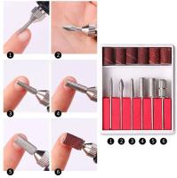 Máquina pulidora eléctrica portátil para manicura, juego de fresas, limas de uñas, brocas, removedor de esmalte de Gel, herramientas - details 11